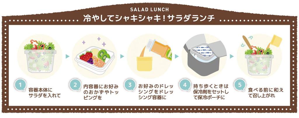 Thermos Lunch Insulated Salad BK Box, Container, 810ml, Black, DJR-950