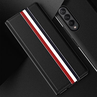 Funda Protectora de Cuero con Protección contra Caídas Para Samsung Galaxy Z Fold4 5g Fold 4 Fold3 Fold 3 2 Fold2 Fundas Mate a Prueba de Golpes