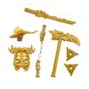 MOC Kreative Bausteine Zubehör Fantasy Thema Spielset mit Umhang Flügeln Rüstungsteilen STEM Lernspielzeug Kinder DIY