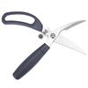 PP Handle Seafood Chicken Bone Cutting Tools Household Stainless Steel Blade Kitchen Scissors with Effort Saving Spring