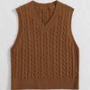New Sweaters, Women's Knitted Vests, Pullovers, V-neck, Vest Sweaters, Versatile Tops