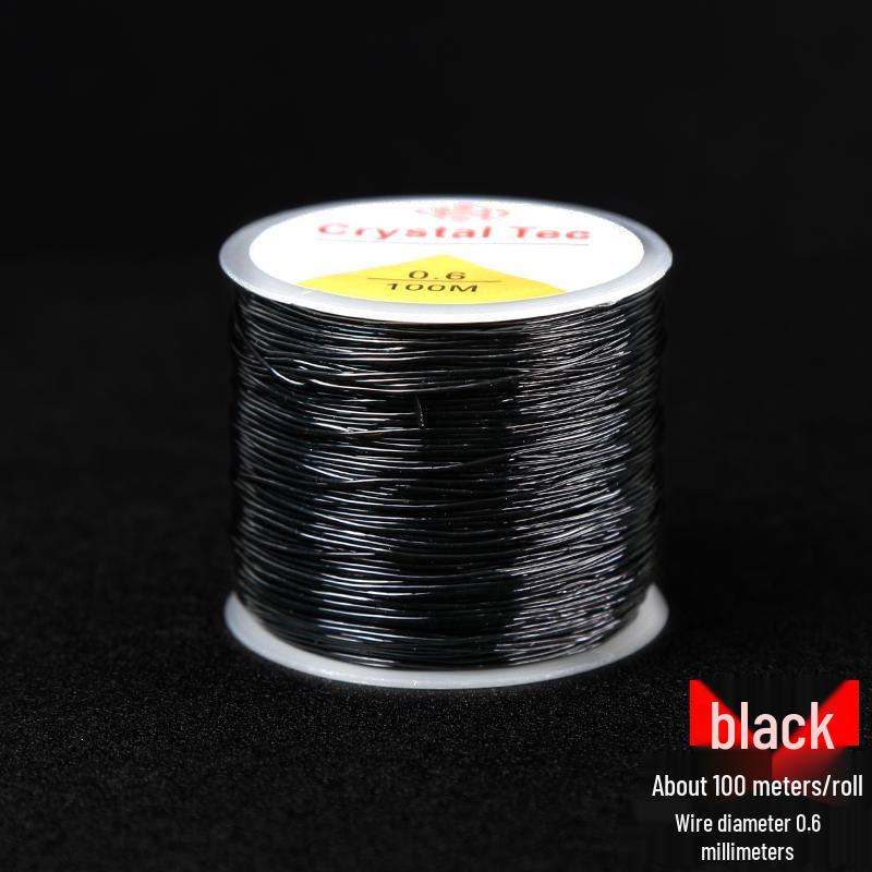 Transparent Elastic Cord for Beading and Jewelry - Wear-resistant, DIY Wenwan, Buddhist Bracelets