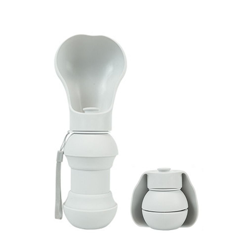 

Compact Dogs Drinking Dispenser Food Grade Portable Dog Water Cup Folding Pet Water Bottle Puppy Style 1