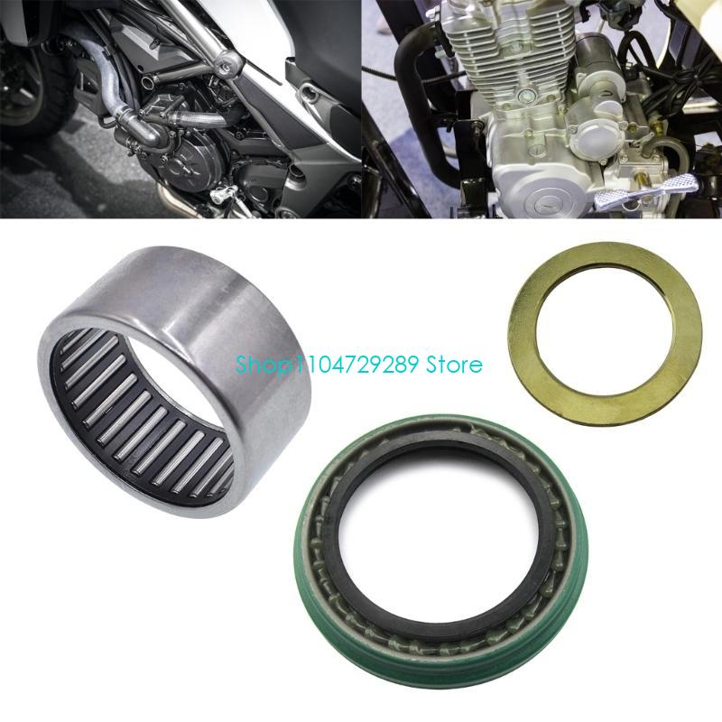 D8KE Lager Distanzstück Wellendichtring Satz Für Pajero Montero 2. L200 3. 1990-2005 MB160850 MB160670 MB160671
