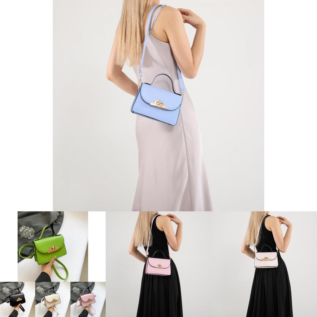 Fashionable Pu Crossbody Bag For Women Stylish Summer Shoulder Bag Trendy Square Shape
