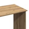 Vidaxl Biurko Artisan Oak 102X50X75 Cm Drewno Klejone