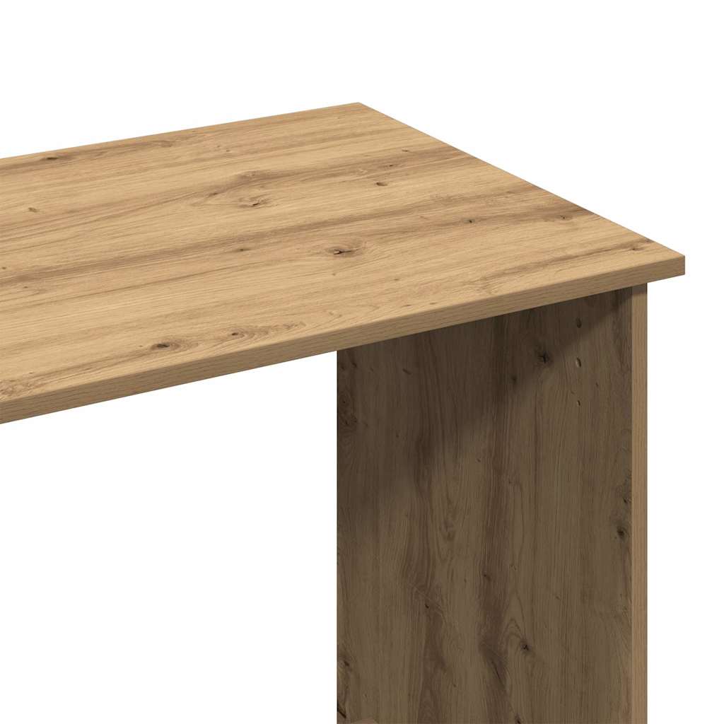 Vidaxl Biurko Artisan Oak 102X50X75 Cm Drewno Klejone