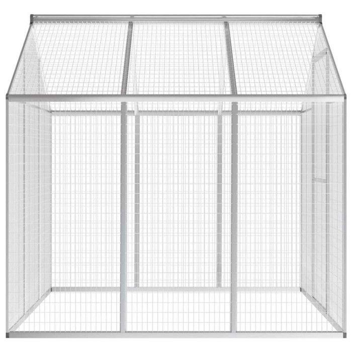 VidaXL Volière d'extérieur Aluminium 183 x 178 x 194 cm