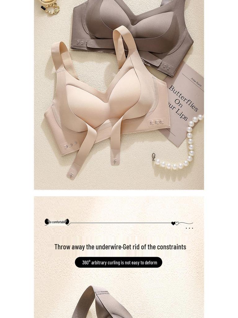 Seamless Backless Bra: U-Shaped Cartoon Print for Enhanced Look - Women's Summer Style