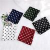 New Polka Dot Small Scarves Women'S Spring Styles Fashionable And Versatile Autumn And Winter Long Bags Wrist Scarves Decoration