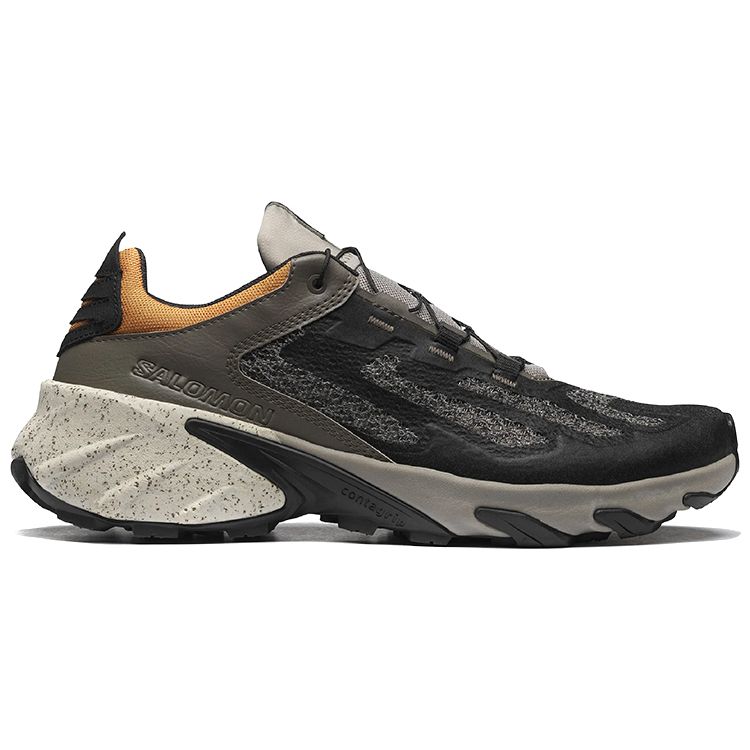 SALOMON Speedverse Fabric Slip-Resistant Durable Lightweight Low-Top Outdoor Functional Shoes Unisex Shoes Black Gray 417544