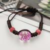 Starry Sky Dried Flower Glass Bracelet for Girlfriends, Couples & Students