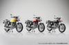 Aoshima Bunka Kyozai Skynet 1/12 Scale Complete Honda CB400FOUR in Light Ruby Red