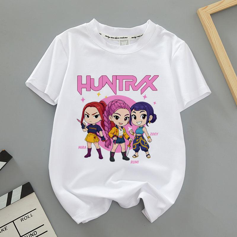 Cartoon Anime Printed Summer Comfortable Loose Soft Breathable Women's T-shirt- Soft Medium Stretch Polyester Fabric Summer Relaxed Fit Clothing