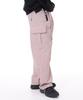 MODERMENT [Nylon] Semi-Wide String Cargo Pants [Pink]