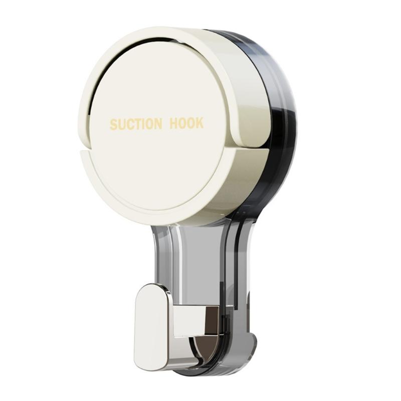 Removable Suction Cup Hook for Bathroom and Kitchen Strong Adhesive Towel Rack Waterproof Robe Coat Clothes Hanger