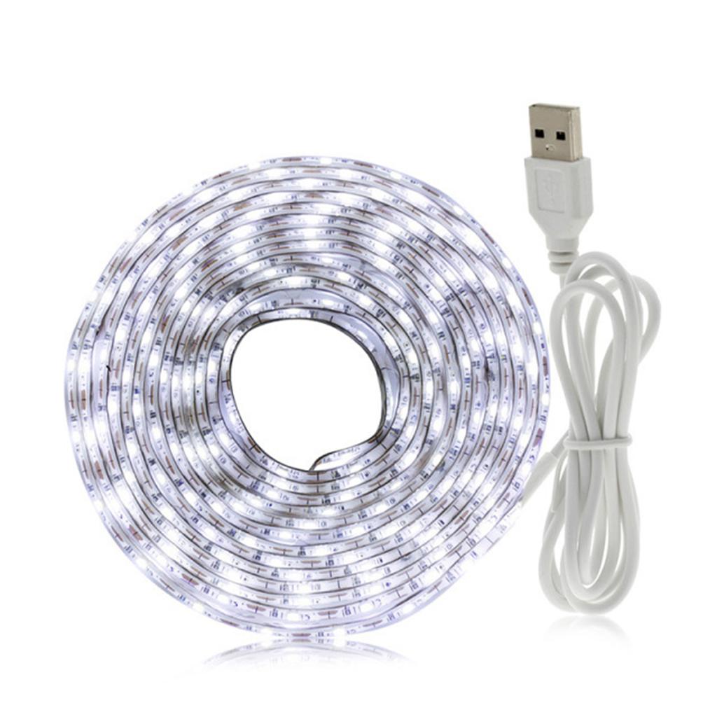USB-betriebene monochrome Lichtleiste TV-Hintergrundschrank-Dekorationslichtleiste Flexibles Design