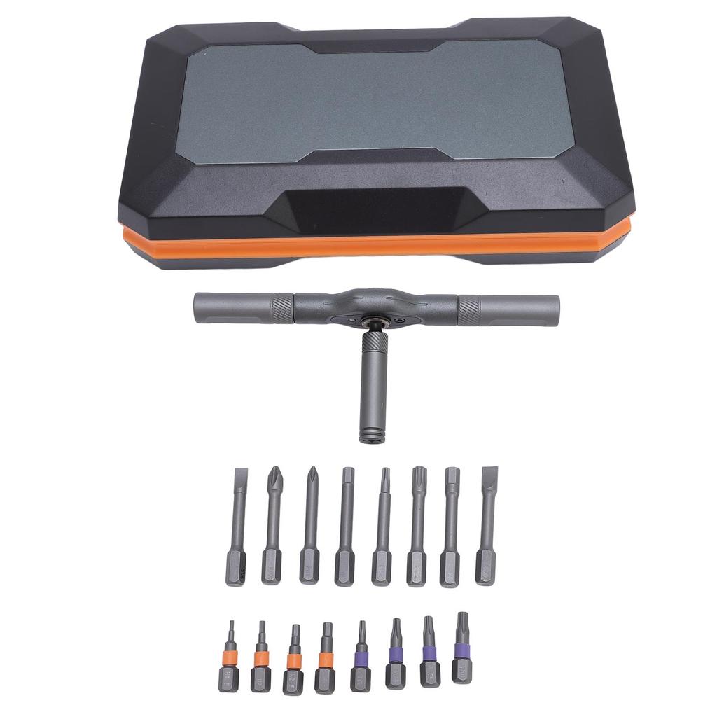 Multipurpose Screwdriver Set S2 Alloy Steel Ratchet Driver Bits for Home Repair Car Maintenance