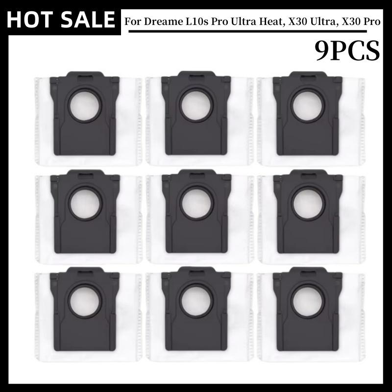 Für Dreame L10s Pro Ultra Heat, X30 Ultra, X30 Pro Staubsauger Ersatzzubehör Hauptseitenbürste Filter Mopp Staubbeutel