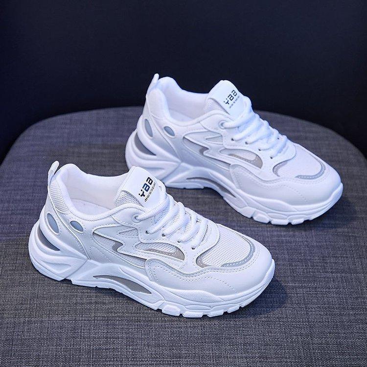 Fashion femme chaussure  vulcanisées sneakers Baskets à  pour femmes, chaussures de sport confortables et antidérapantes, décontractées
