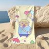 Cartoon Cute N-Nudaeng Towel Towels For Beaches Yoga Studios Gyms Hot Springs Swimming Pools And Picnics