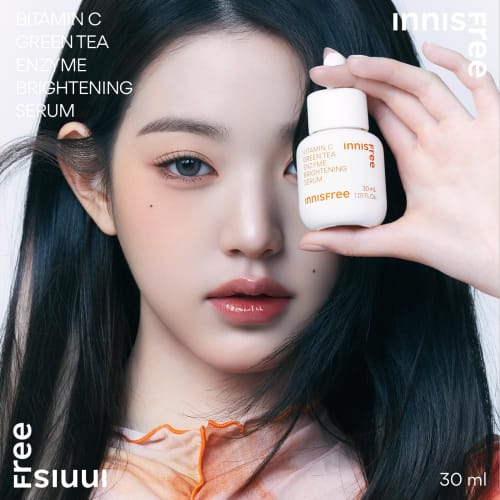 [Innisfree] Vita C Green Tea Enzyme Bright Serum 30ml - Genuine Vitamin C Serum Moisturizing Hypoallergenic Sensitive Skin