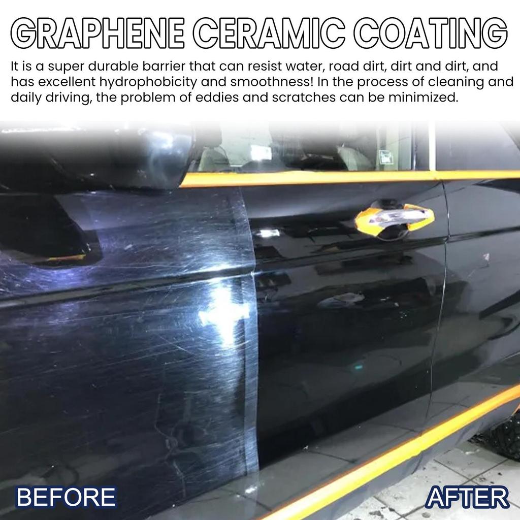 RAYHONG Automotive Graphene Ceramic Coating Ultra-flowing Water Crystallization Coating Glaze Sealer Car Paint Maintenance