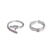 Eyecatching Heart Copper Design Ring For Women Adjustable For Comfort And Style