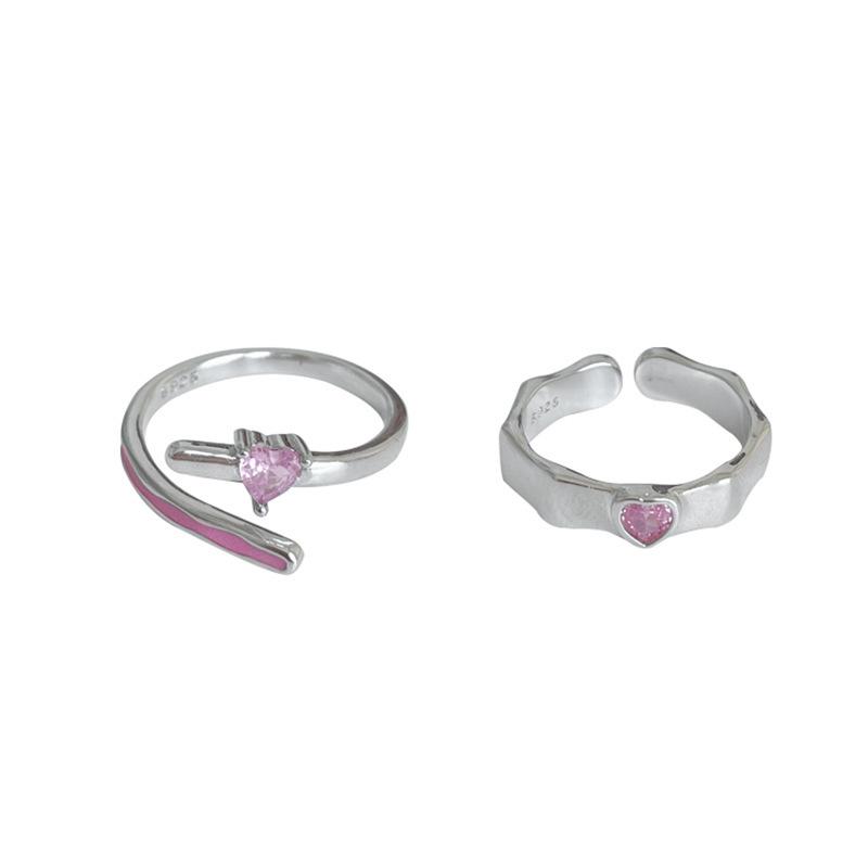 Eyecatching Heart Copper Design Ring For Women Adjustable For Comfort And Style