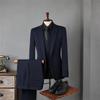 Men's Business & Formal Suit Set - Ideal for Weddings and Professional Events