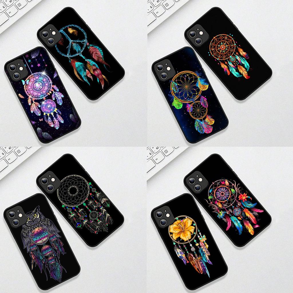 Casing for Apple iPhone 16 14 15 Plus 11 Pro Max 16E ProMax + 16Plus 15+ 14+ Phone Cover Soft Case Dreamcatcher Dream Catcher