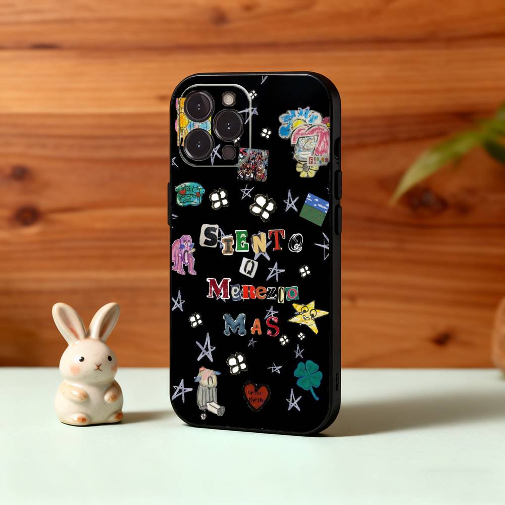 

EPC F-Flores-L-Latin M-Mafia Phone Case For iPhone17,16,15,14,13,12Plus,Pro Max,XS,5G Soft Silicone Black Cover iPhone14