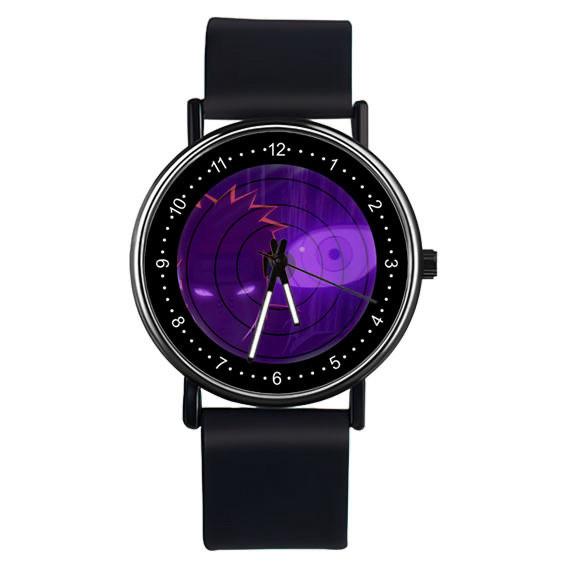 Naruto Analog Quartz Men Anime Black Watch Vintage