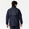 Mizuno Breath Thermo Training Warmer Jacket with and Windproof Deep Navy and Silver MC-LINE Wear, Moisture-Wicking, Heat-Generating, Water-Repellent,