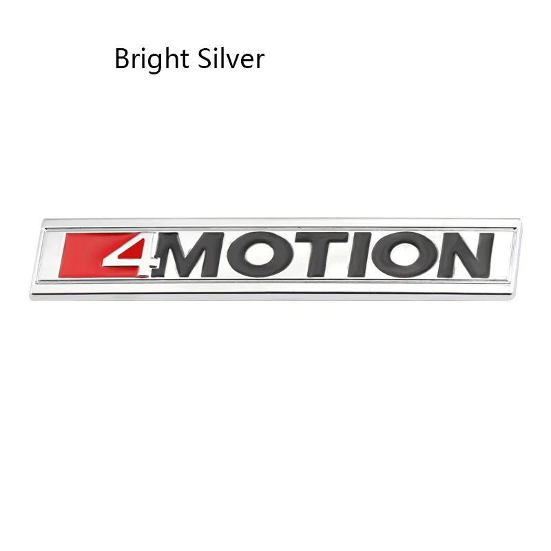 3D Metal 4 Motion Logo Car Grill Emblem Badge Trunk Sticker For VW Golf 5 MK4 T5 T6 Passat 4 B6 B8 B5 Tiguan 4motion AccessoriesNB8
