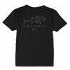 Pelagische Angelbekleidung Outdoor Sonnenschutz Schnelltrocknend Eis Seide Kurzarm Rundhals Hemd T-Shirt Herren