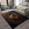 Cute Bee HoneyBee Insect Cartoon 3D Carpet Rug for Home Living Room Bedroom Sofa Doormat Decor,kids Area Rug Non-slip Floor Mat