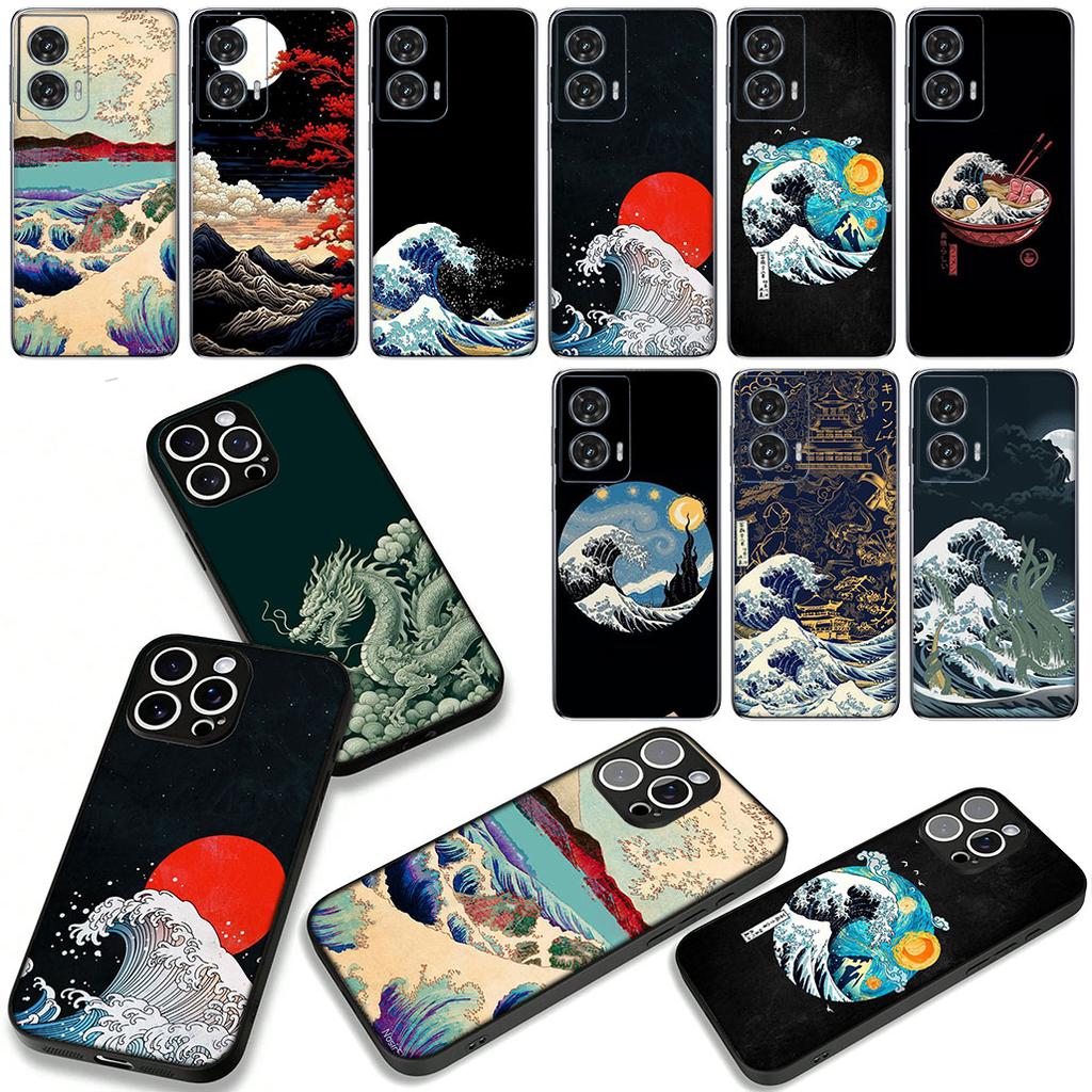 The Great Wave of Kanagawa Phone Cover Case for Xiaomi Redmi 15C 15 A4 A5 9A 9T 10A 10C 9C NFC 14C Note 11 9 10 Pro 8T Casing