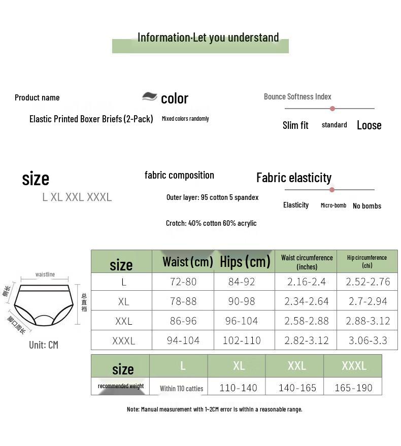 AB Men's Mid-Waist Boxer Briefs