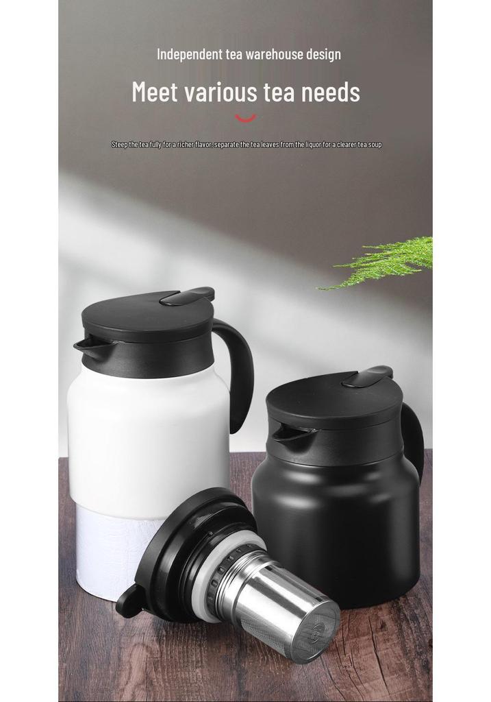 316 Stainless Steel Stewing Tea Pot - Large Capacity, Tea & Water Separation, Ideal for Home and Office Gifts (2026 Edition)