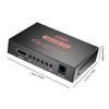 1/2Pcs HDMI Splitter Amplifier Adapter 1 in 4 Out HDMI-compatible Signal Distributor 1080P Dual Display for HDTV DVD PS3 Xbox