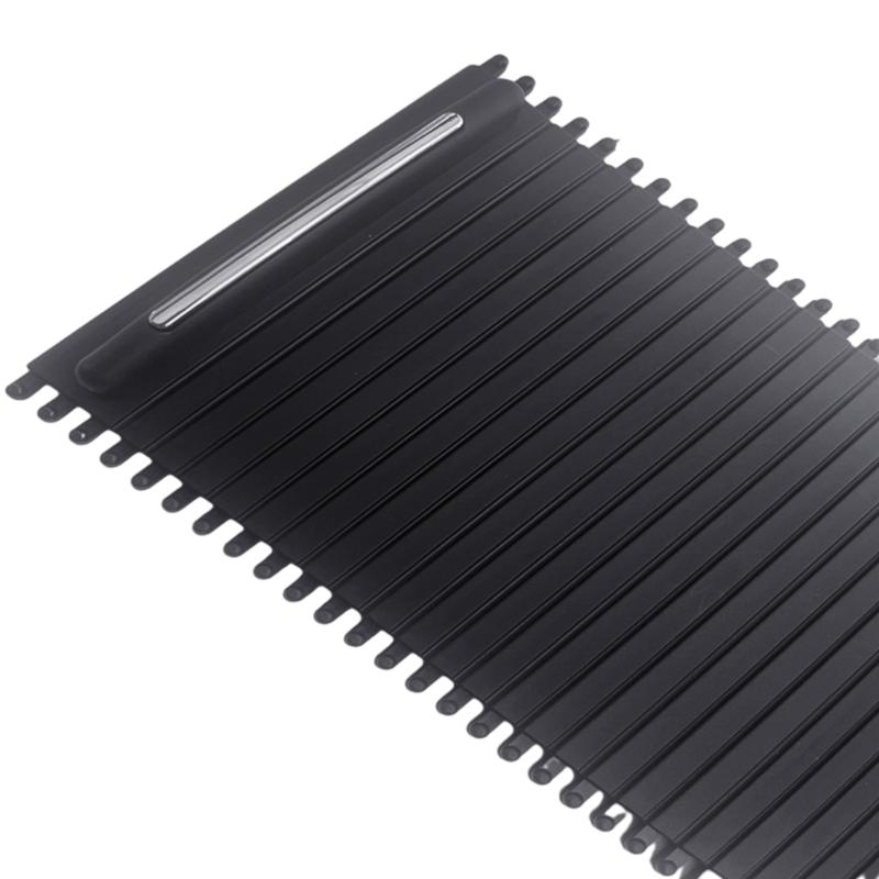 Car Cup Holder Curtain Cover Armrest Beverage Cup Cover ABS Slide Cover 66155AG100JC Replacemnet for Center Console