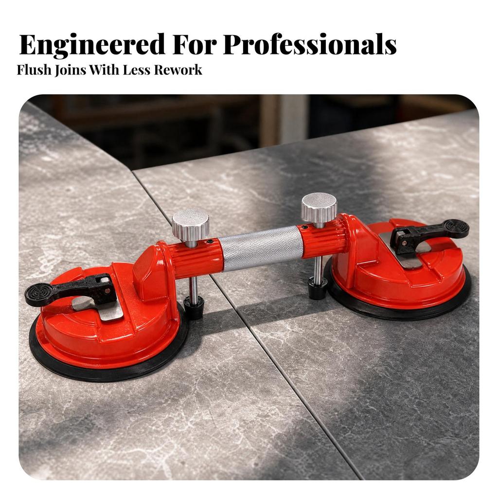 Seam Setter Flush Tile Leveler Heavy-Duty for Renovation Work