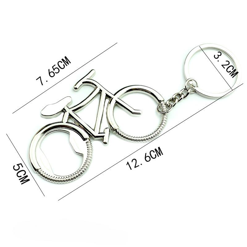 Kreativer Gitarren-Bierflaschenöffner Edelstahl Metall Fahrrad Bierflaschenöffner Heimdekoration für Männer und Vatertagsgeschenke