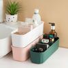 5 Grids Socks Storage Box Plastic with Cover Dormitories Sock Underwear Clothes Storage Organizer Boxes Cosmetische Holder Containers