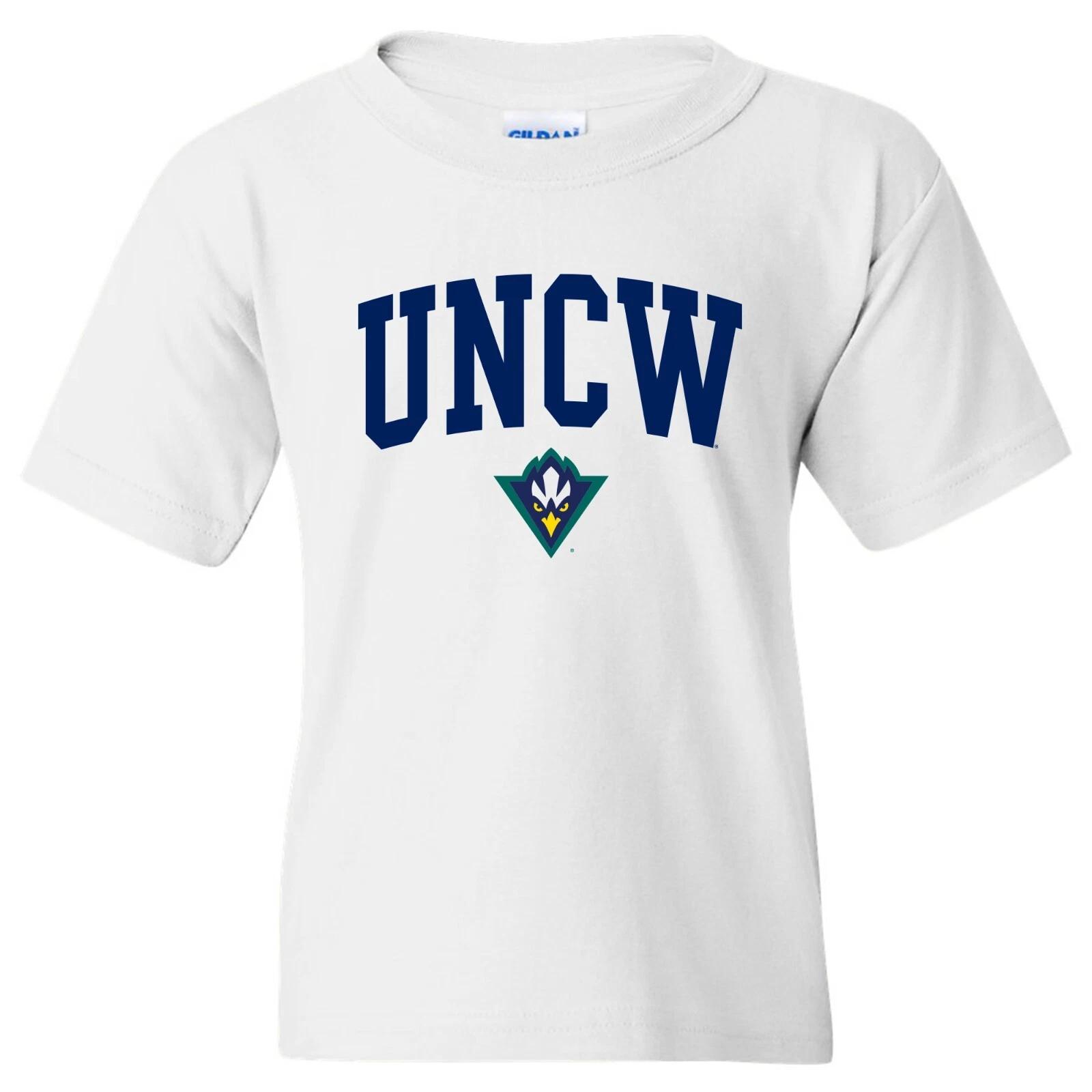 UNC Wilmington Arch Logo Seahawks Youth T-Shirt - White XL