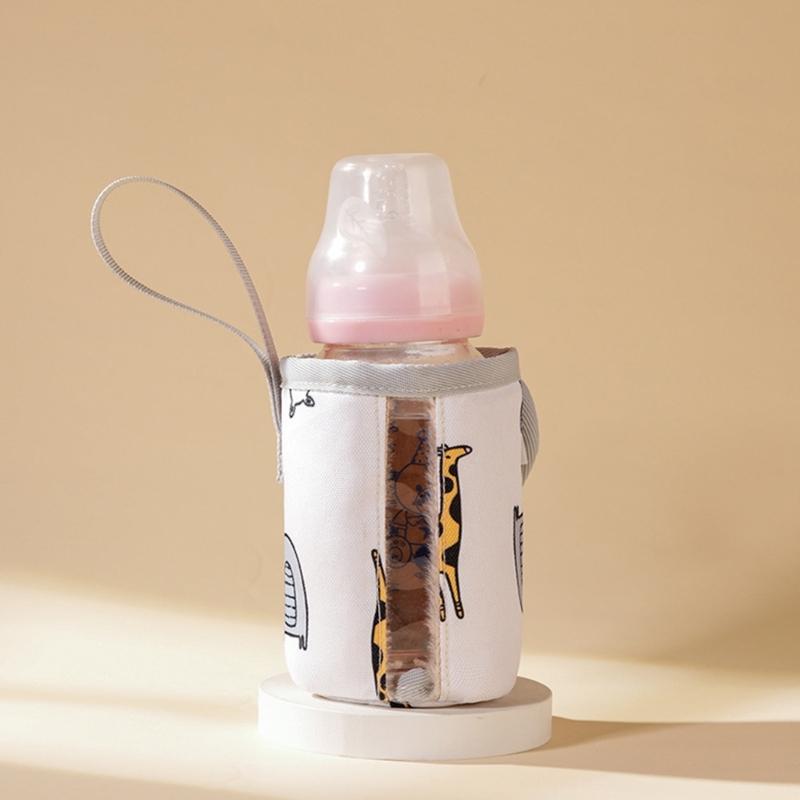 Baby-Flaschenwärmer-Hülle Babyflaschen-Isolierhülle Milchflaschenschutz Flaschen Warmhaltehülle Waschbar
