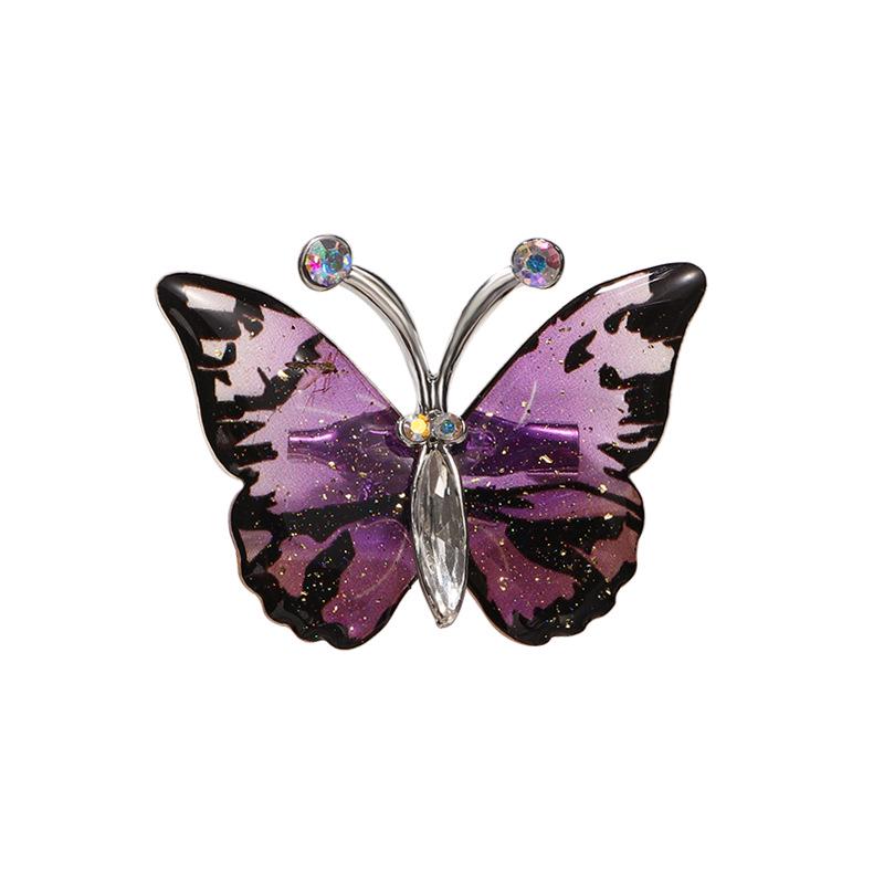 

Элегантная брошь-бабочка из смолы - красочная серия модных женских аксессуаров
