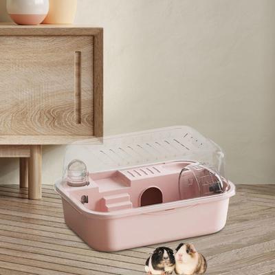 Lebensraum Hamsterkäfig Öffnende Oberseite Klares Atmungsaktives Haus Kleintier für Zuckergleiter Mäuse