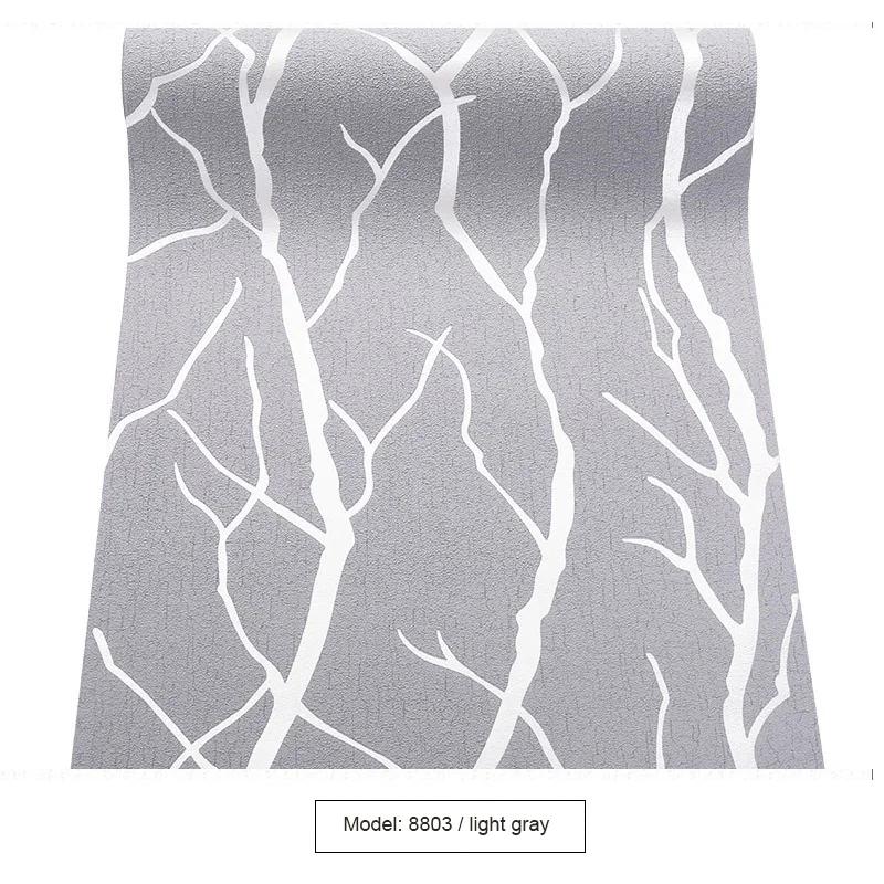 

10 метров Современные минималистичные линии Бархат из оленьей кожи 3D Обои Утолщенный нетканый материал Гостиная Высококачественные обои 10mx53cm